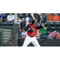 Hickory Crawdads Outfielder Chris Garia
