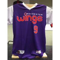 purple red wings jersey