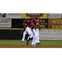 Hickory Crawdads Celebrate