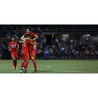 Arizona United Celebrates a Goal