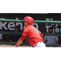 Scott Schebler of the Louisville Bats