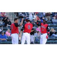 Hickory Crawdads Exchange Congratulations