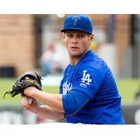 Tulsa Drillers Pitcher Trevor Oaks Prepares to Throw