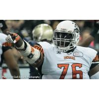 Spokane Empire OL Michael Boyefio