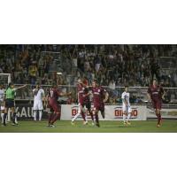 Sacramento Republic FC Celebrates a Goal vs. Rio Grande Valley FC Toros