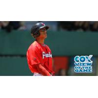 Justin Maxwell of the Pawtucket Red Sox