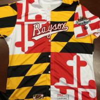 Bowie Baysox Maryland Pride Jersey