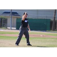 Gulf Coast League Umpire Jen Pawol Calls an Out
