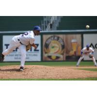 Rockland Boulders Pitcher Alex Gouin Delivers