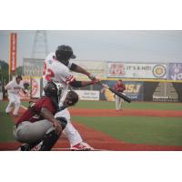 Andrew Godbold of the Florence Freedom at the Plate