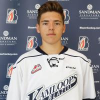 Kamloops Blazers Forward Garrett Pilon