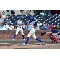 D.J. Burt of the Lexington Legends Homers in the First Inning