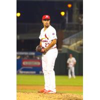 Memphis Redbirds Pitcher Sam Tuivailala on the Mound