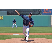 Reynaldo Lopez threw his first career complete-game shutout, striking out seven, on Sunday afternoon