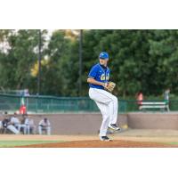 Regas Pitches Canaries to Sixth Straight Win