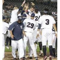Scott Kelly Hits Game-Winning Walk off Home Run to Lead Patriots to Game 1 Victory in Liberty Division Series
