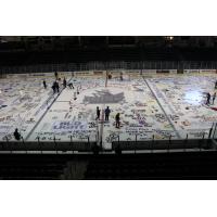 Painted Ice Ready for Storm's Game against Cedar Rapids