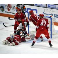 Komets Dominate Americans in 5-0 Victory