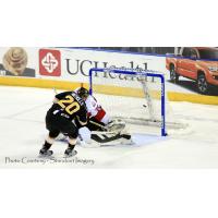 Nicholls Supplies Game Winning Goal in 2-1 OT Win over Rapid City