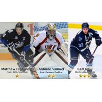 Highmore, Samuel and Neill Named the Three Stars of the Week