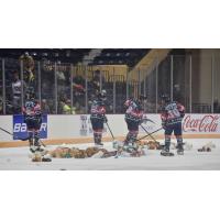 Mayhem Fans Do Their Part in Teddy Bear Toss