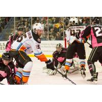 Sellout Pink in the Rink Crowd Watches Thrilling Contest; Reign Fall in OT to Gulls