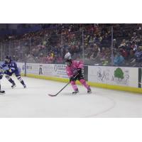 Mantha Nets Two Goals in Defeat from Roanoke