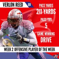 IFL Week 2 Players of the Week Announced