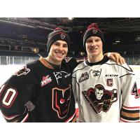 CALGARY HITMEN over $2,000 Raised Through Stukes' Toques and Zipp's Mitts in Support of Project Warmth