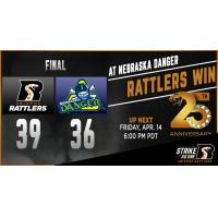 : Rattlers Take Down Danger, 39-36