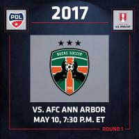 Bucks US Open Cup Begins with AFC Ann Arbor