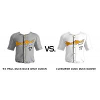 No Foolin: Saints and Railroaders to Battle It out as Duck, Duck Gray Duck vs. Duck, Duck Goose on August 19