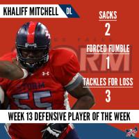 IFL Week 13 Players of the Week Announced