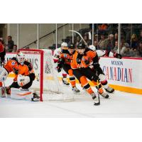 Vecchione Scores Twice North of the Border