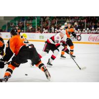 Vecchione Scores Twice North of the Border