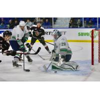 Giants Stun the T-Birds with a 4-3 Overtime Win