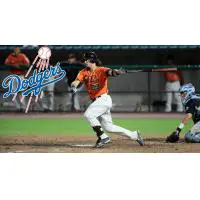 Alex Burg with the Long Island Ducks