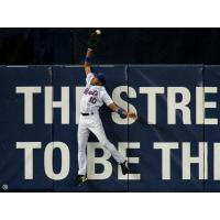 Outfielder Endy Chavez with the New York Mets