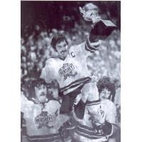 Ralph Keller and the Hershey Bears celebrate winning the Calder Cup