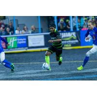 Milwaukee Wave Forward Max Ferdinand races upfield vs. Cedar Rapids