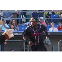 Washington Wild Things Outfielder James Harris on the move