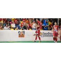 Baltimore Blast celebration vs. the Milwaukee Wave
