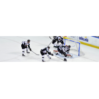 Matt Marcinew of the Manchester Monarchs scores in overtime vs. the Utah Grizzlies