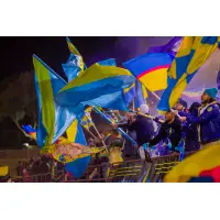 Las Vegas Lights FC fans welcome the team