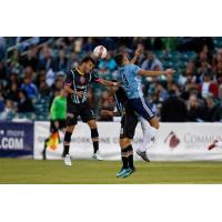 Las Vegas Lights FC Midfielder Carlos Alvarez vs. Fresno FC