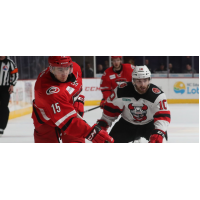 Charlotte Checkers Center Nicolas Roy vs. Binghamton Devils Center Austin Cangelosi