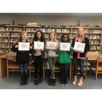 Crawford Middle School winners of Legends Stache Tank Program