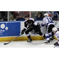 Vancouver Giants Defenceman Kaleb Bulych vs. the Victoria Royals