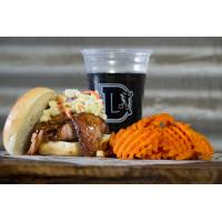 Durham Bulls' BBQ brisket sandwich