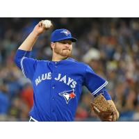RHP Scott Copeland with the Toronto Blue Jays